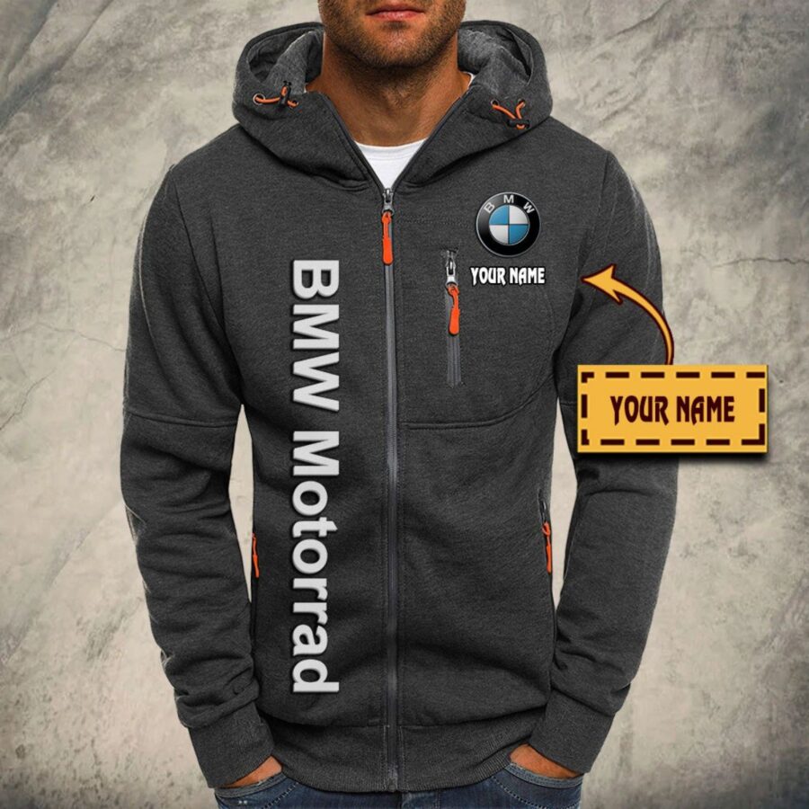 BMW Motorrad Kapuzensweatjacke – Bild 4