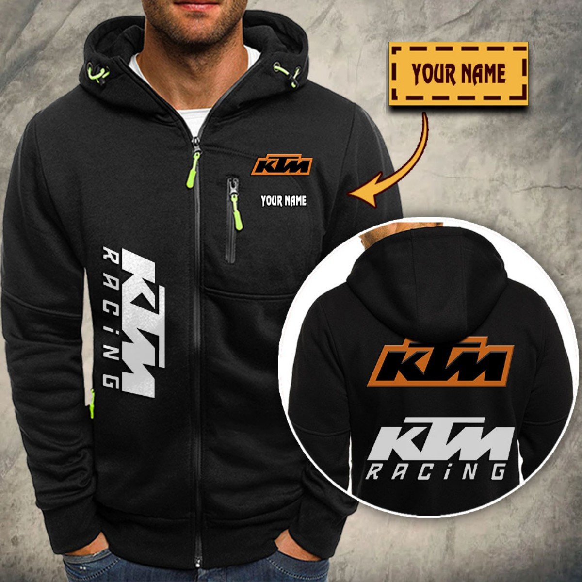 KTM Racing Kapuzensweatjacke