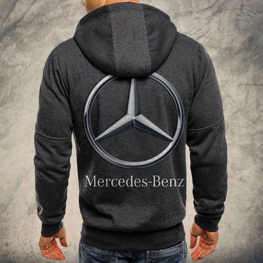 Mercedes-Benz White Kapuzensweatjacke – Bild 5