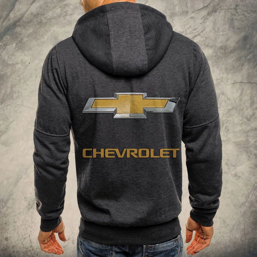 Chevrolet Kapuzensweatjacke – Bild 5