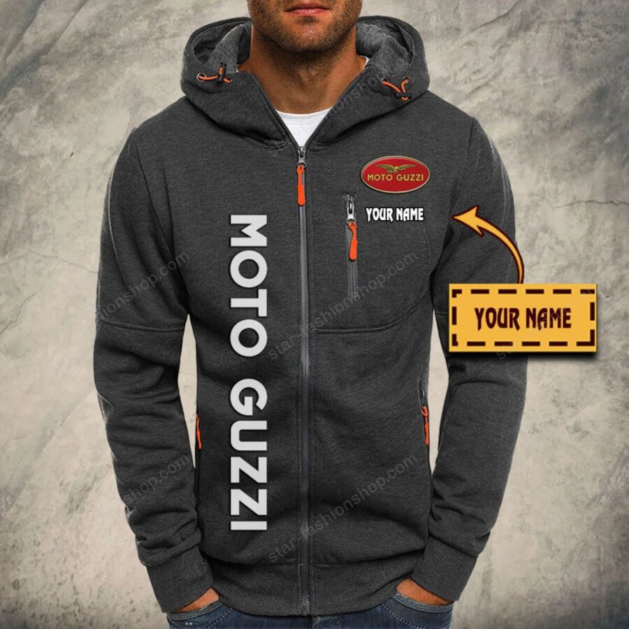 Moto Guzzi Kapuzensweatjacke – Bild 4