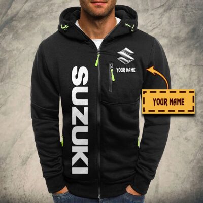 Alternative view of Suzuki Blue Kapuzensweatjacke