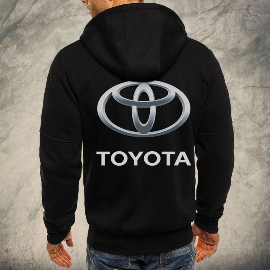 Toyota Blue Kapuzensweatjacke – Bild 3