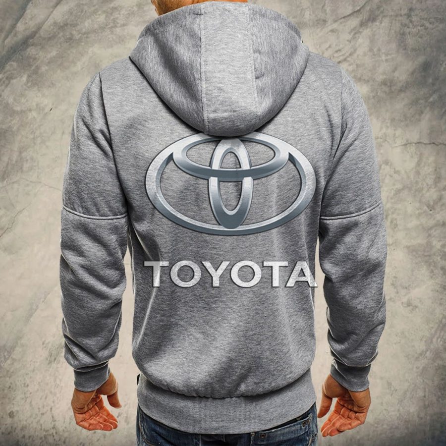 Toyota Blue Kapuzensweatjacke – Bild 7