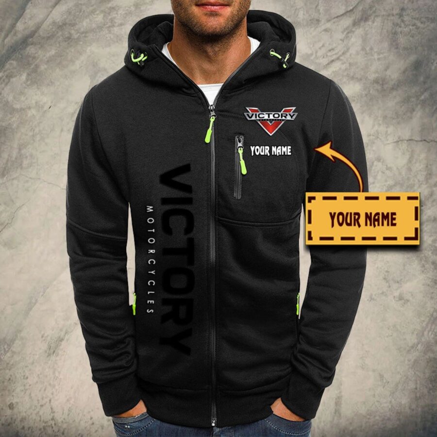 Victory Motorcycles Kapuzensweatjacke – Bild 2