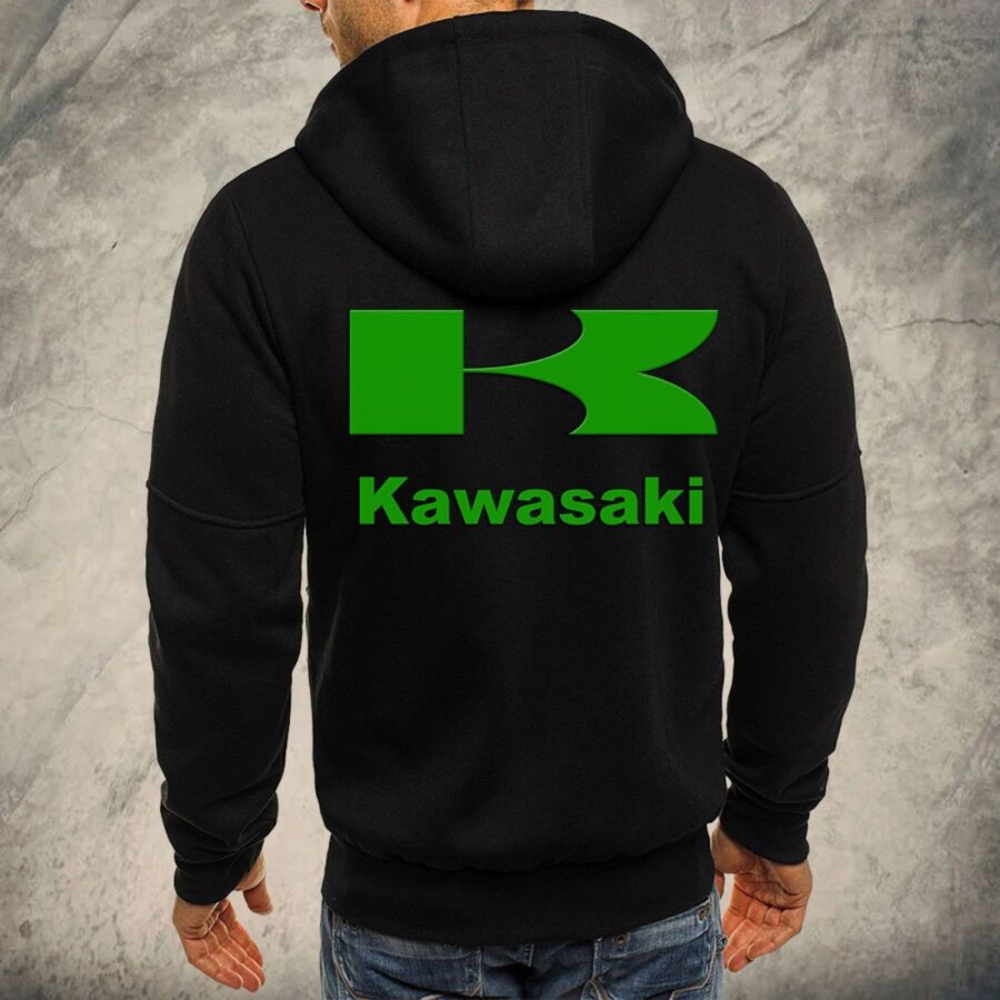 Kawasaki Kapuzensweatjacke – Bild 3