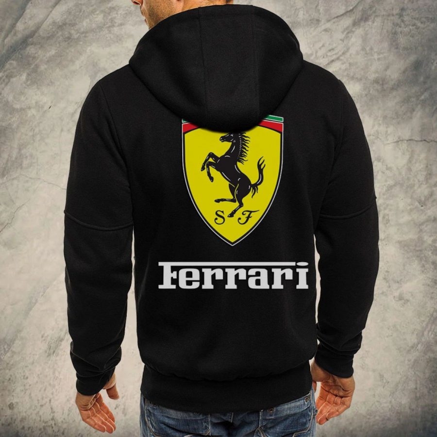 Ferrari Kapuzensweatjacke – Bild 3