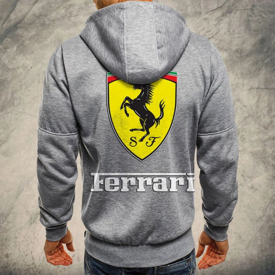 Ferrari Kapuzensweatjacke – Bild 7