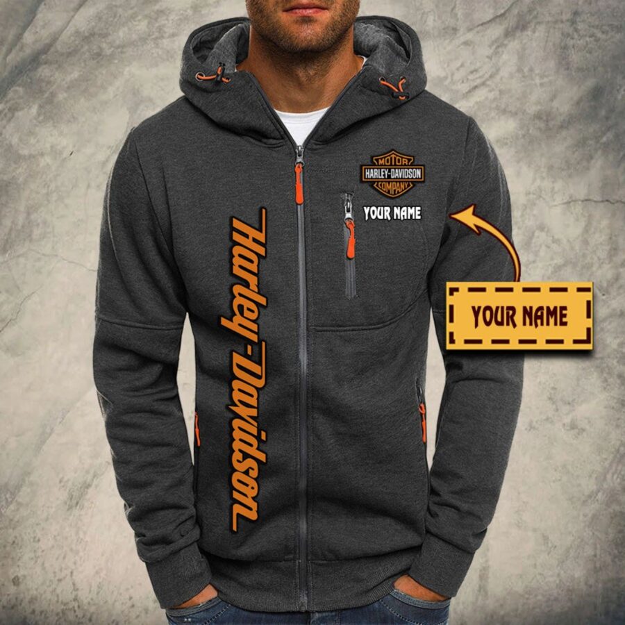 Harley-Davidson Kapuzensweatjacke – Bild 4