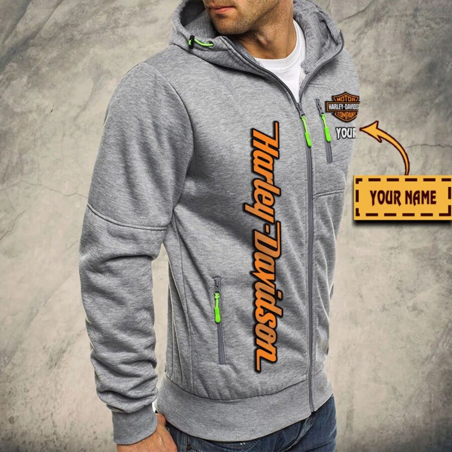Harley-Davidson Kapuzensweatjacke – Bild 6