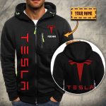 Tesla Kapuzensweatjacke
