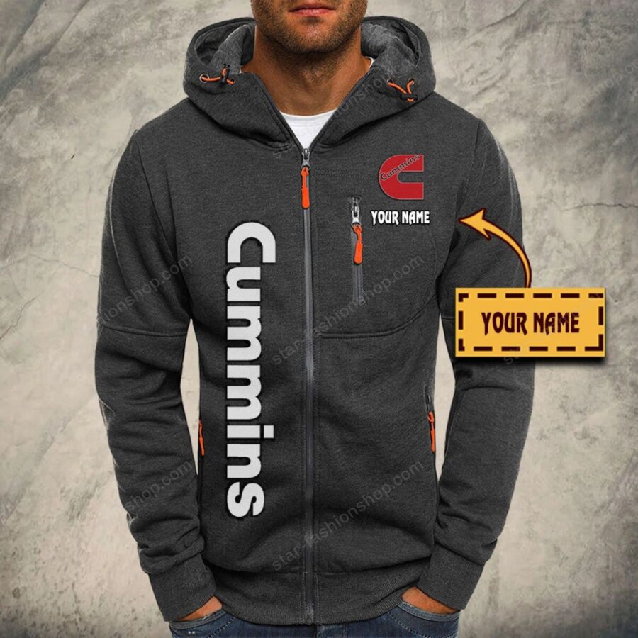 Cummins Kapuzensweatjacke – Bild 4