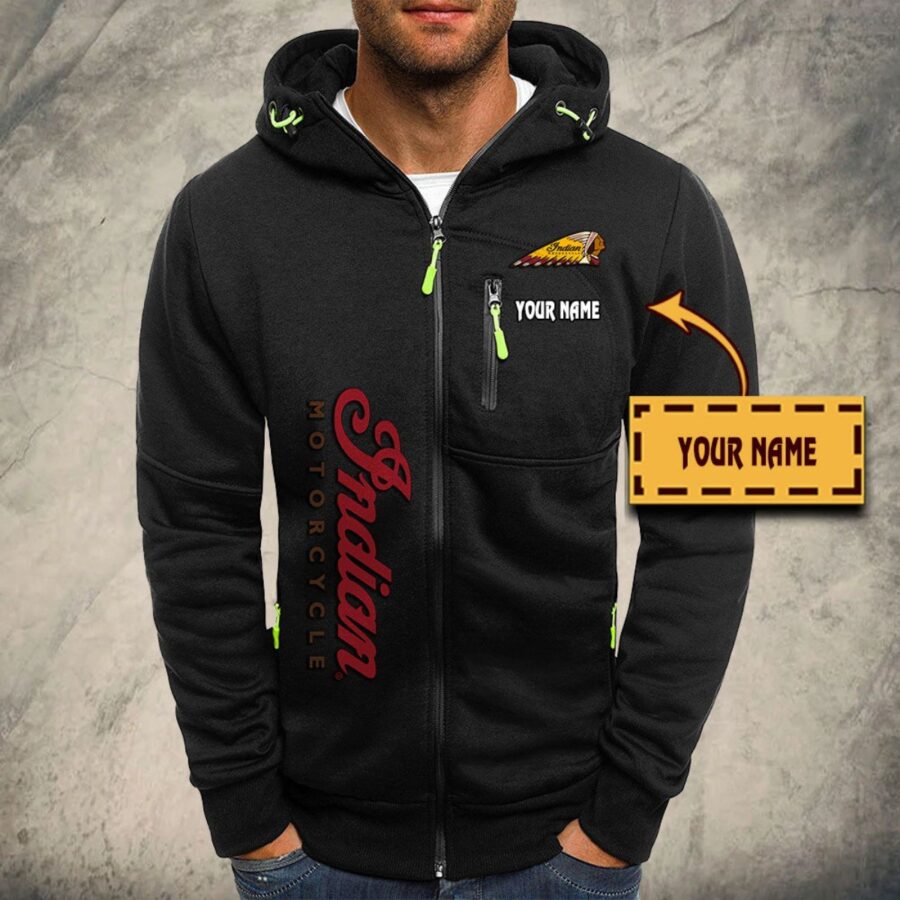 Indian Motorcycle Kapuzensweatjacke – Bild 2