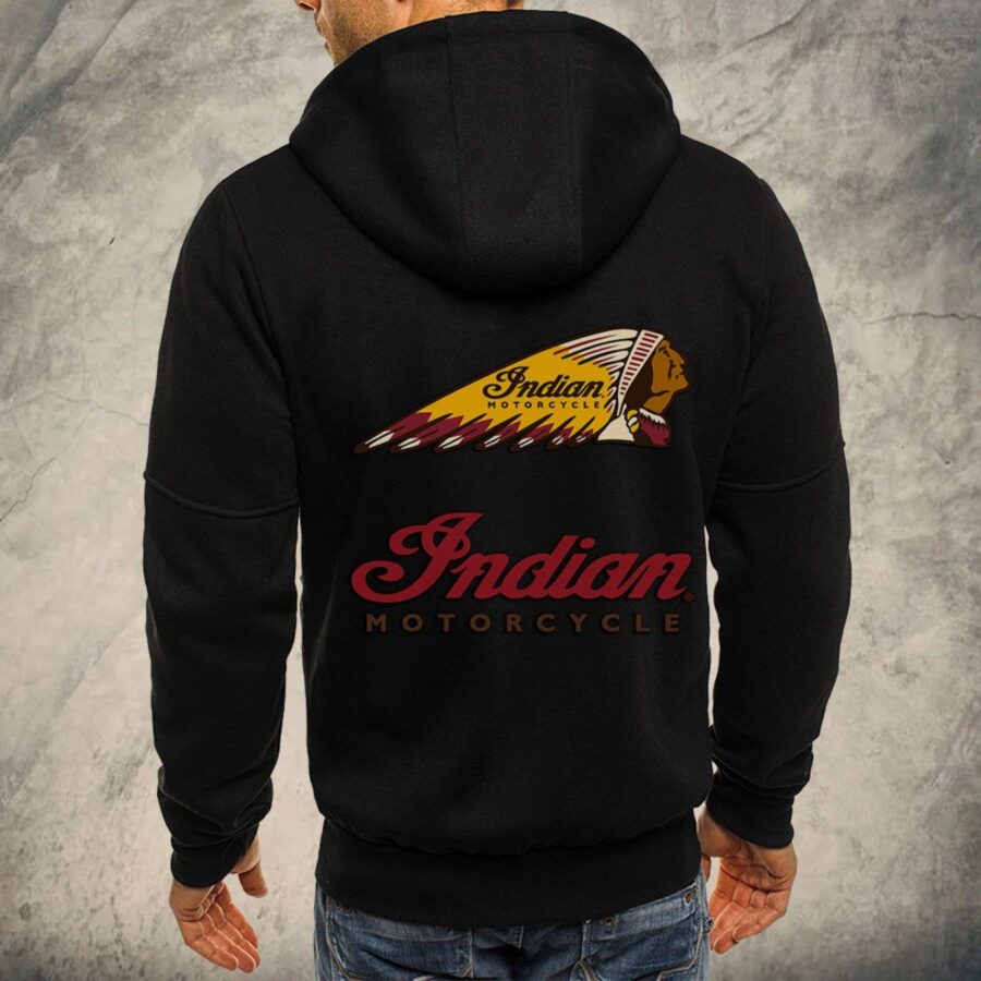 Indian Motorcycle Kapuzensweatjacke – Bild 3