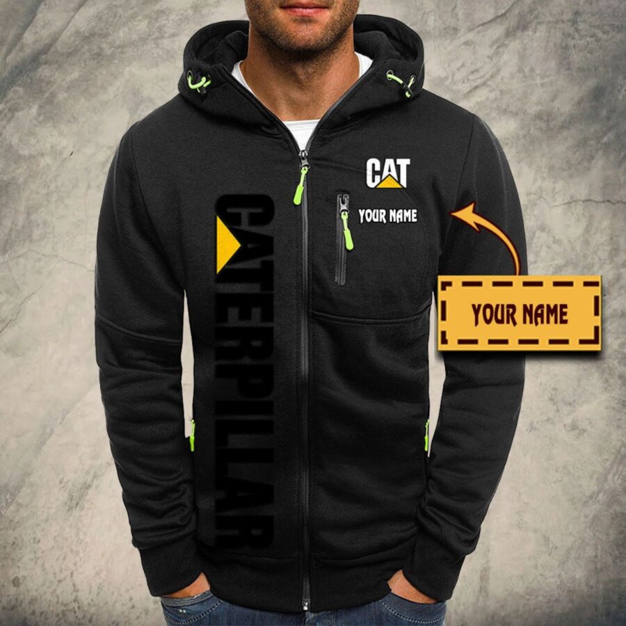 Caterpillar Inc Kapuzensweatjacke – Bild 2