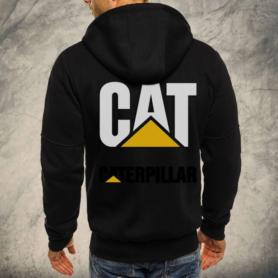Caterpillar Inc Kapuzensweatjacke – Bild 3