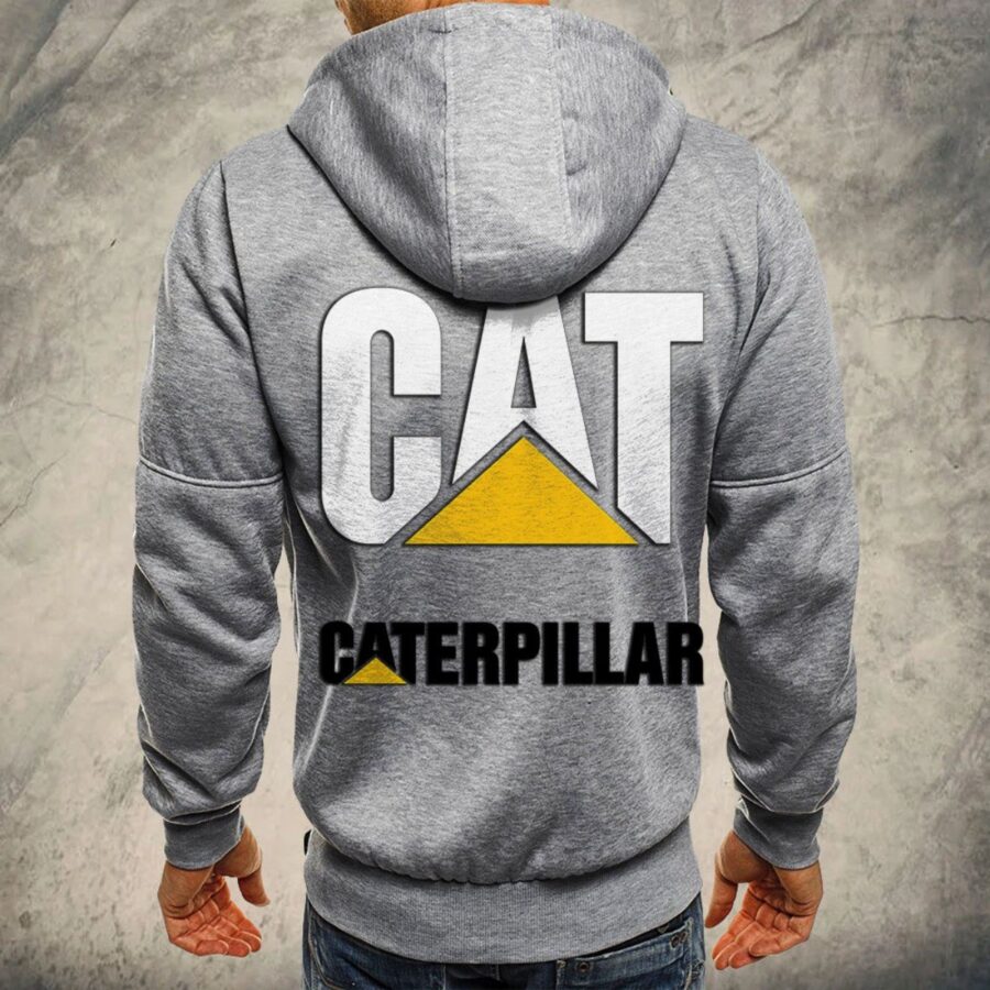 Caterpillar Inc Kapuzensweatjacke – Bild 7