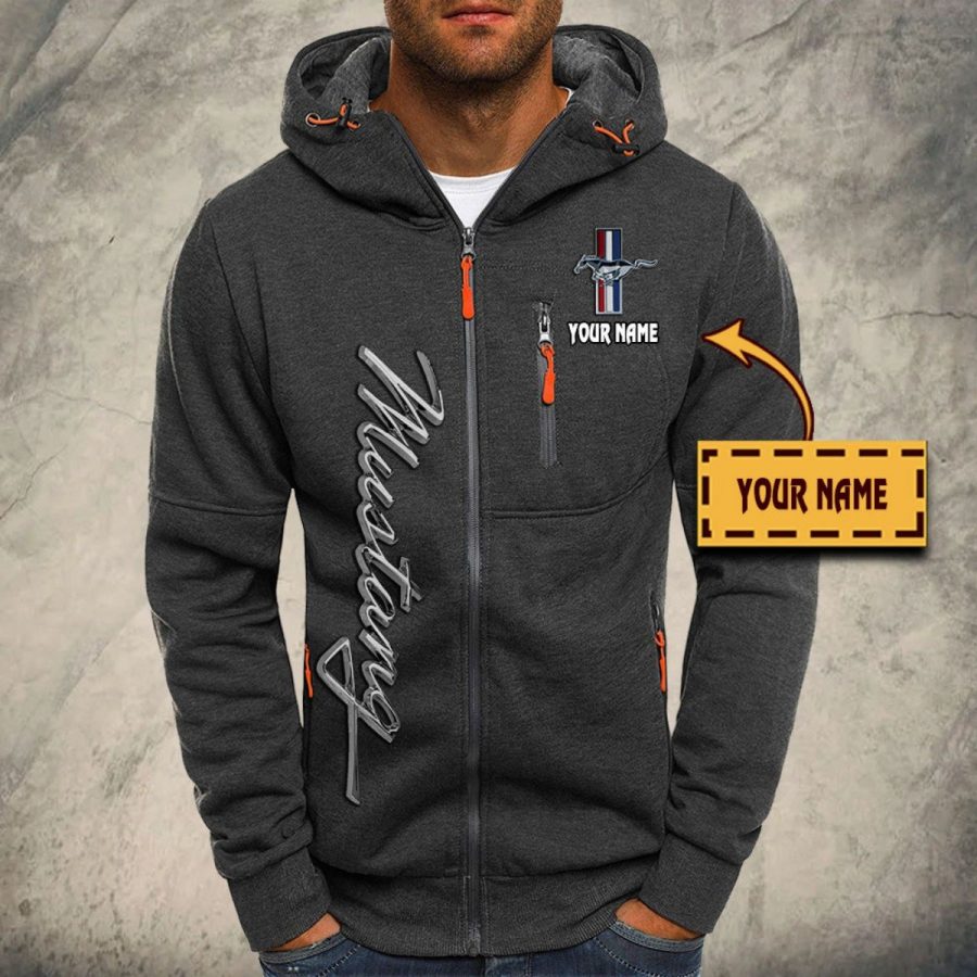 Ford Mustang Kapuzensweatjacke – Bild 4