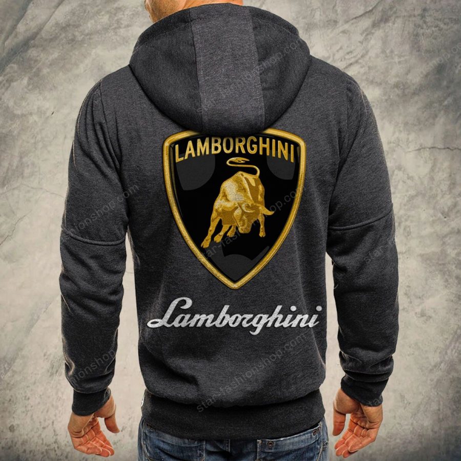 Lamborghini Kapuzensweatjacke – Bild 5