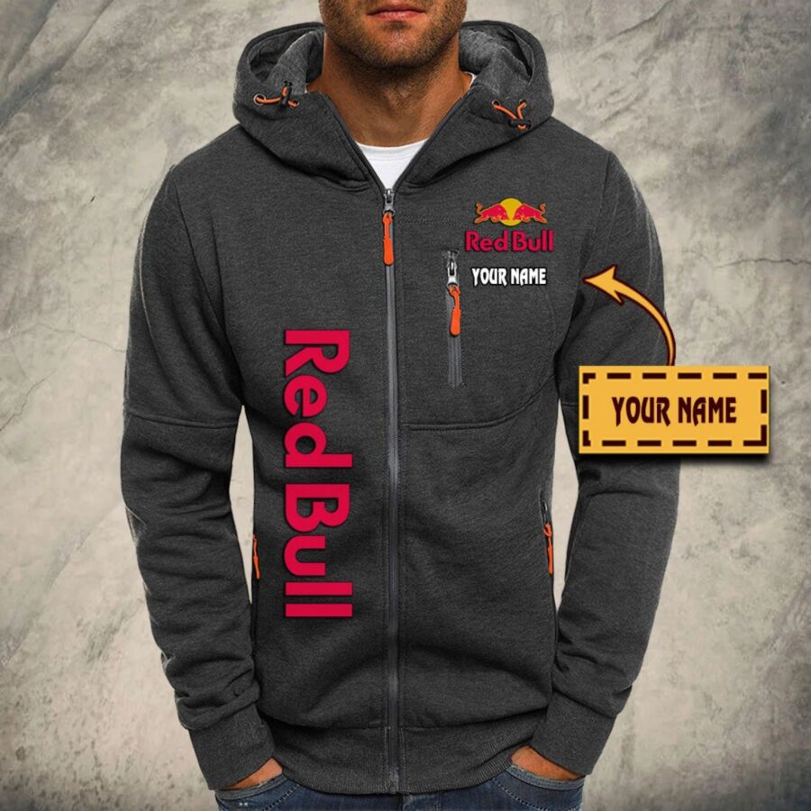 Red Bull Kapuzensweatjacke – Bild 4