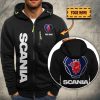 Scania Kapuzensweatjacke