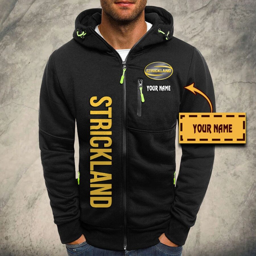 Strickland Kapuzensweatjacke – Bild 2