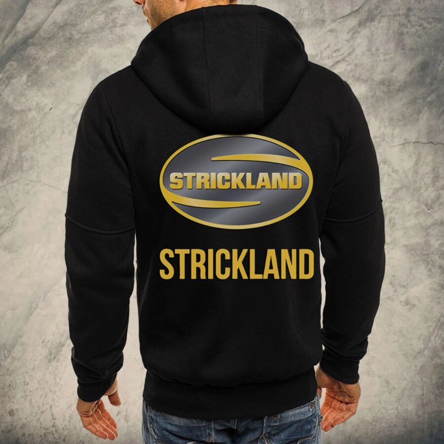 Strickland Kapuzensweatjacke – Bild 3
