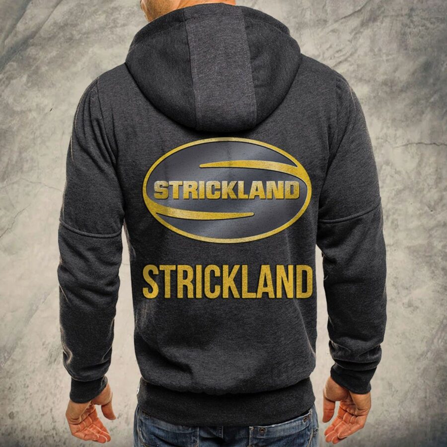 Strickland Kapuzensweatjacke – Bild 5