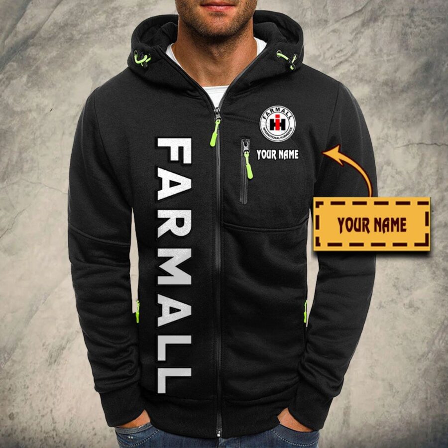 Farmall Kapuzensweatjacke – Bild 2