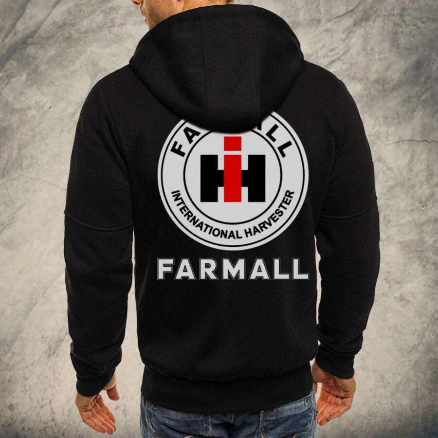 Farmall Kapuzensweatjacke – Bild 3