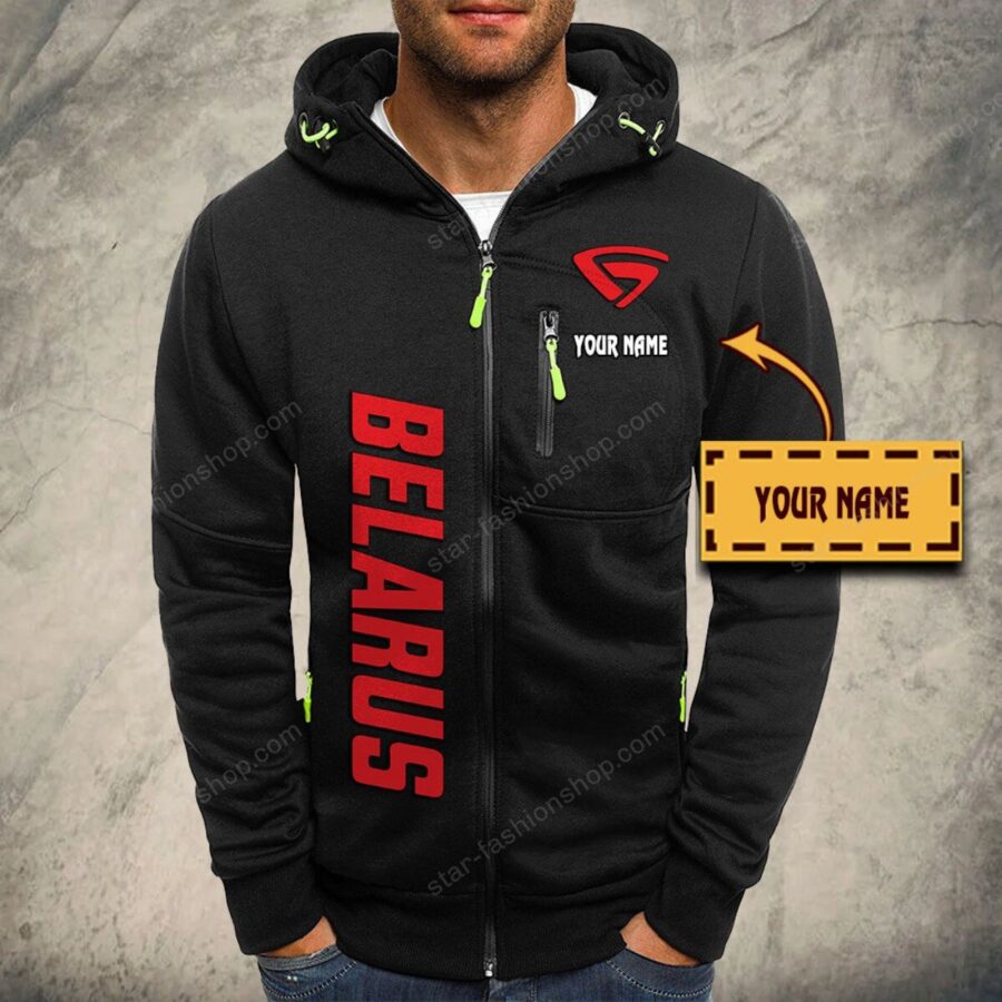 Belarus Kapuzensweatjacke – Bild 2