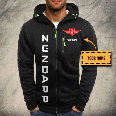 Alternative view of Zundapp Kapuzensweatjacke