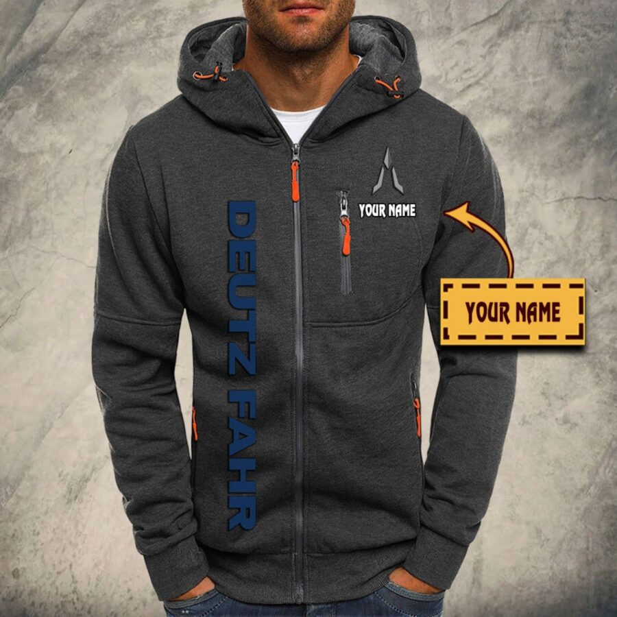 Deutz-Fahr Kapuzensweatjacke – Bild 4