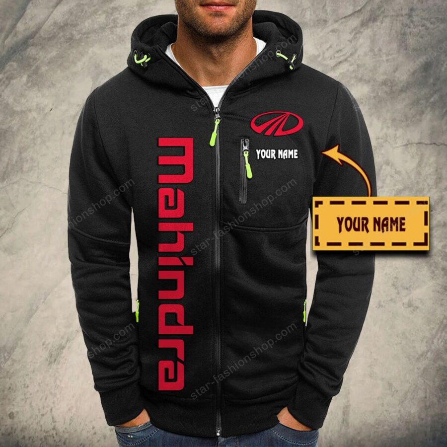 Mahindra Kapuzensweatjacke – Bild 2