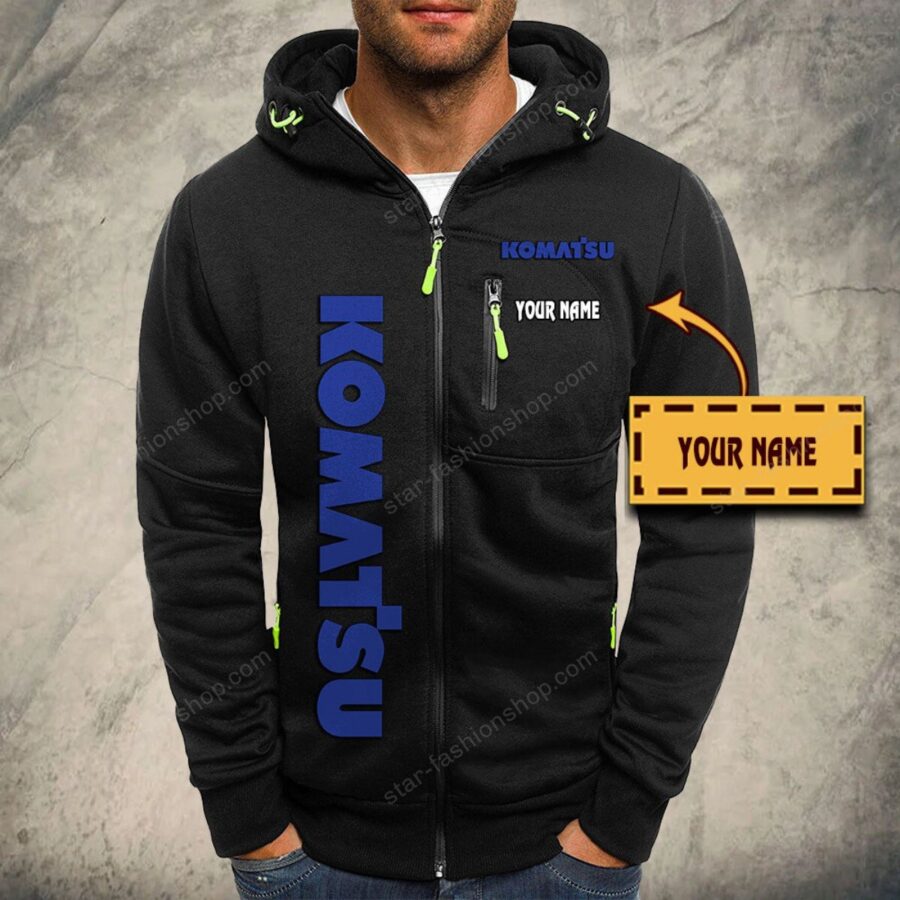 Komatsu Kapuzensweatjacke – Bild 2