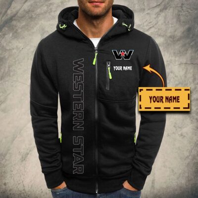 Alternative view of Western Star Kapuzensweatjacke