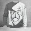 Mercedes-Benz White Sweatshirt