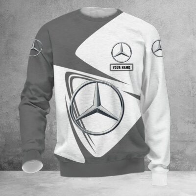 Mercedes-Benz White Sweatshirt
