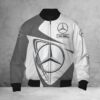 Mercedes-Benz White Bomberjacke
