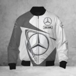 Mercedes-Benz White Bomberjacke