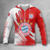 FC Bayern München Zip Hoodie