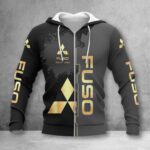 Mitsubishi Fuso Zip Hoodie