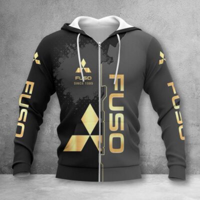 Mitsubishi Fuso Zip Hoodie