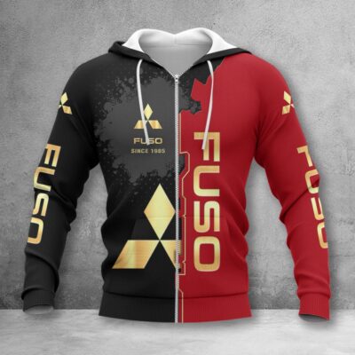 Mitsubishi Fuso Zip Hoodie