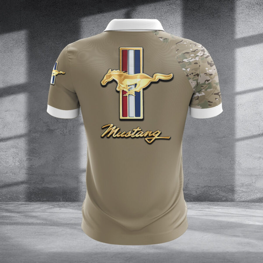 Ford Mustang Poloshirt – Bild 3