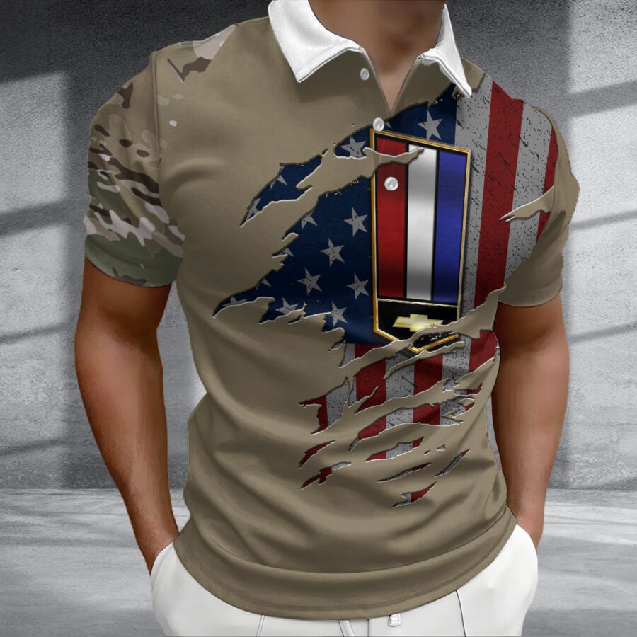 Chevrolet Camaro Poloshirt – Bild 2
