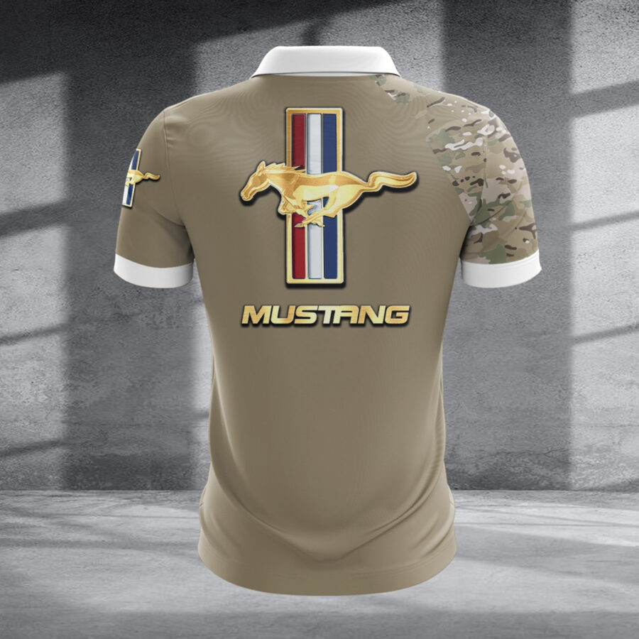 Ford Mustang Poloshirt – Bild 3