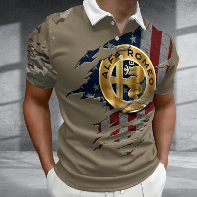 Alternative view of Alfa Romeo Poloshirt