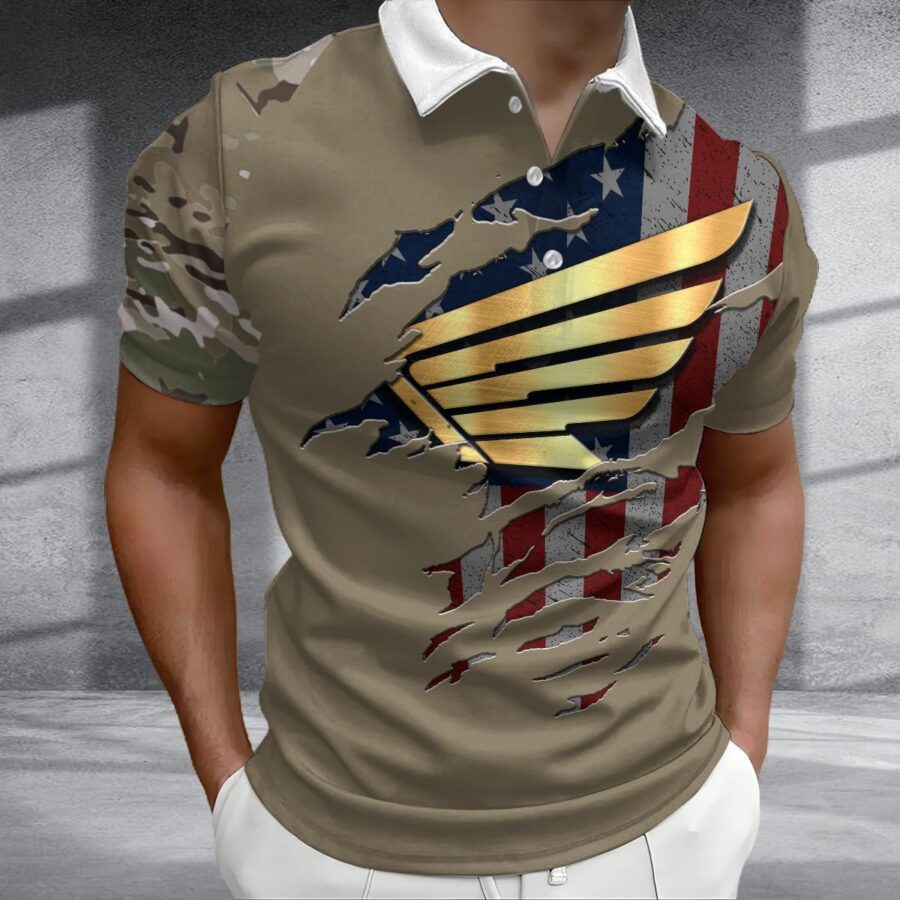 Honda Motorcycle Poloshirt – Bild 2