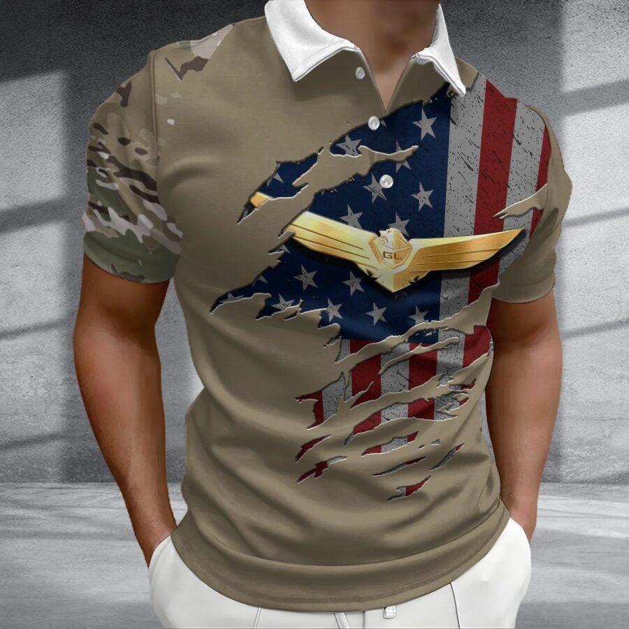 Honda Gold Wing Poloshirt – Bild 2